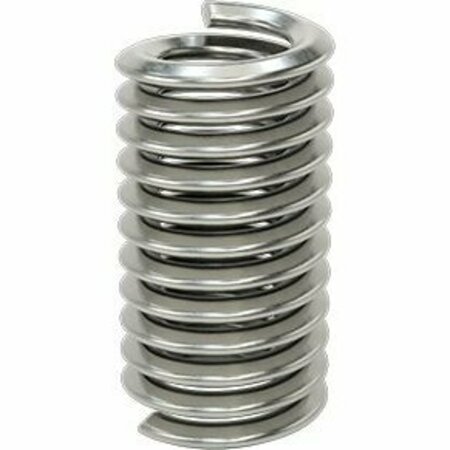 BSC PREFERRED 18-8 Stainless Steel Helical Inserts without Prong 1/4-20 Thread Size 5/8 Installed Length, 10PK 91990A529